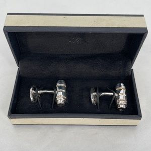 Links London Vintage Mercedes Benz Piston Cuff Links  Sterling Sliver‎ NWT